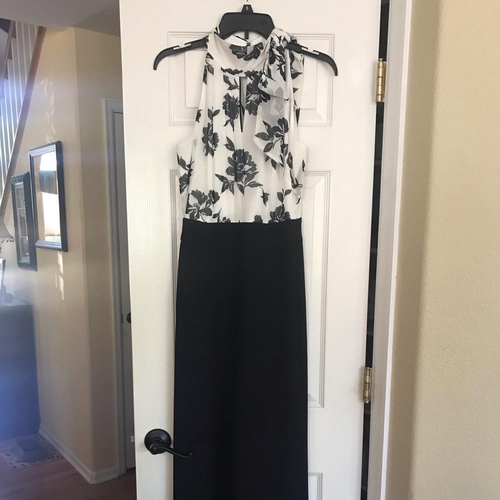 New with tags halter jumpsuit with Tie